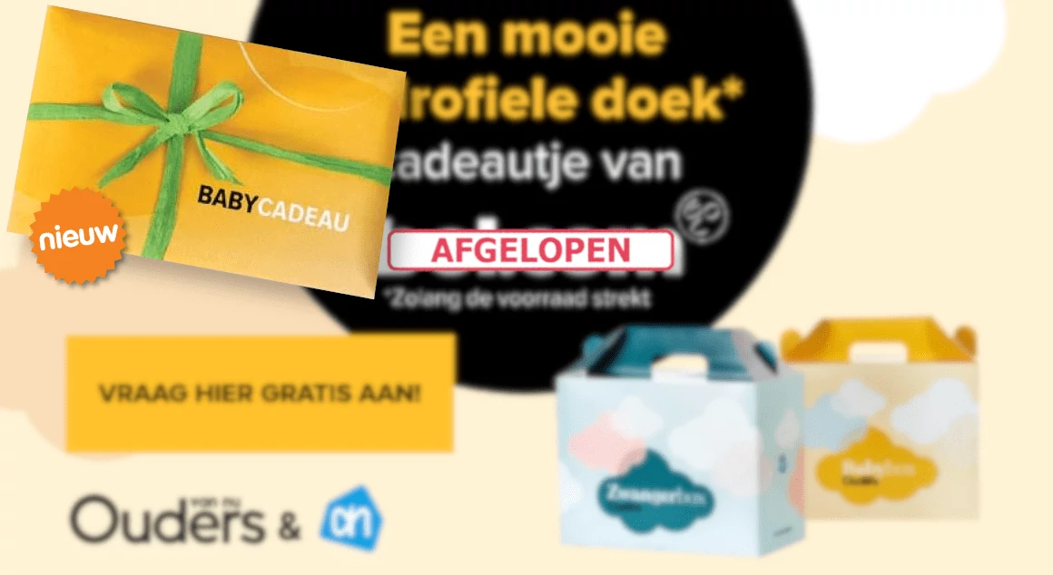 Hoe vraag je het BabyBox babydoos aan? Deze is afgelopen!