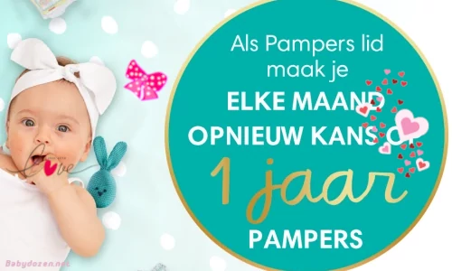 Gratis Pampers luiers winactie winnen
