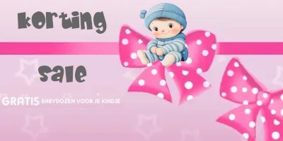 Leuke kortingsacties, uitverkoop, sale en kortingscodes Korting voor je baby