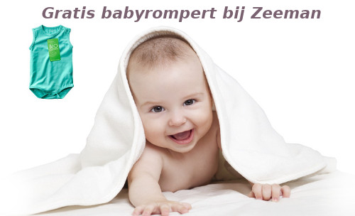 Zeeman gratis babyrompertje